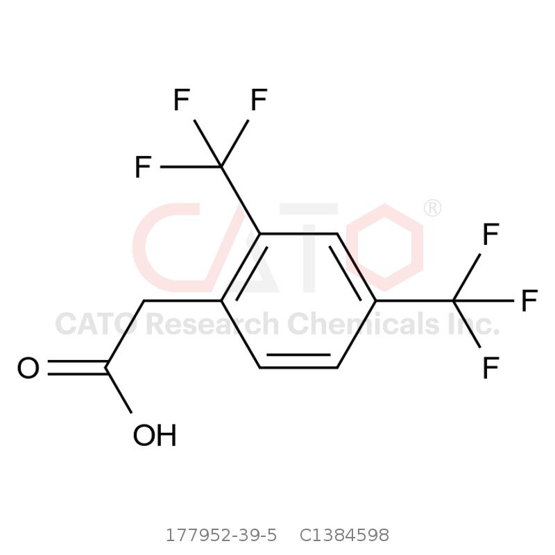 CAS No.:177952-39-5,2,4-双(三氟甲基)苯乙酸