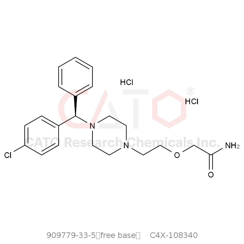 CAS No.:909779-33-5（free base）,Cetirizine Impurity 40 DiHCl