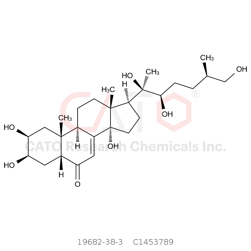 CAS No.:19682-38-3,25R-牛膝甾酮