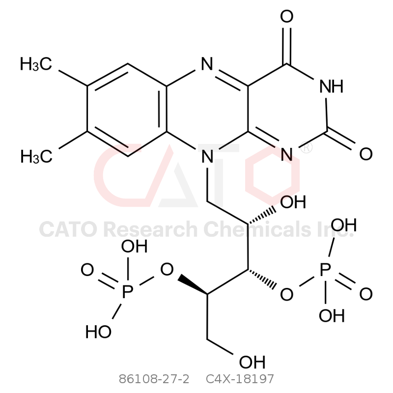 CAS No.:86108-27-2,核黄素3＇，4＇-二磷酸