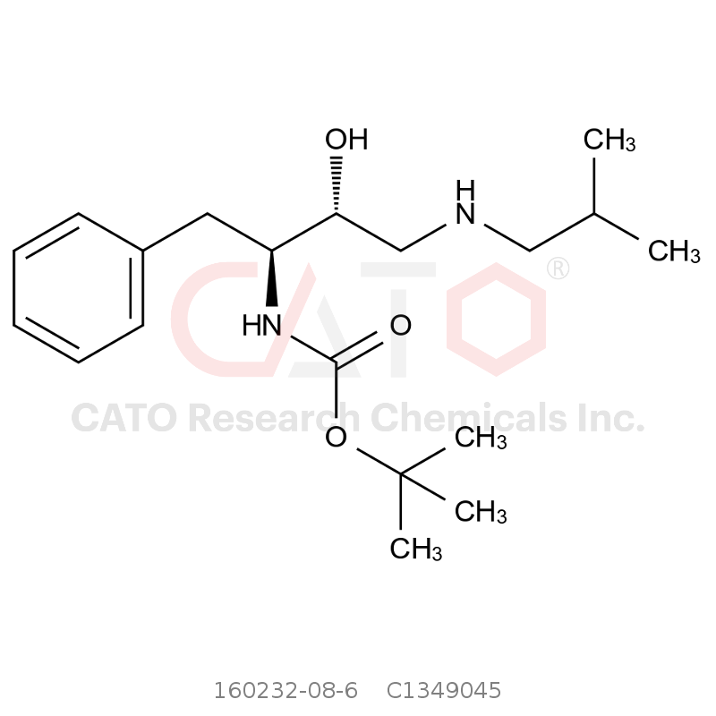 CAS No.:160232-08-6,tert-Butyl ((2S,3R)-3-hydroxy-4-(isopropylamino)-1-phenylbutan-2-yl)carbamate, 98%