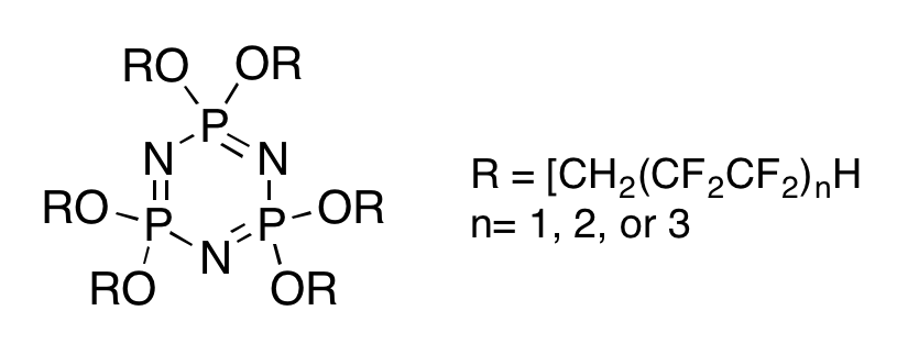 Ultramark 1621质谱标准 Ultramark 1621 CAS 105809-15-2 结构式 Chemical Structure