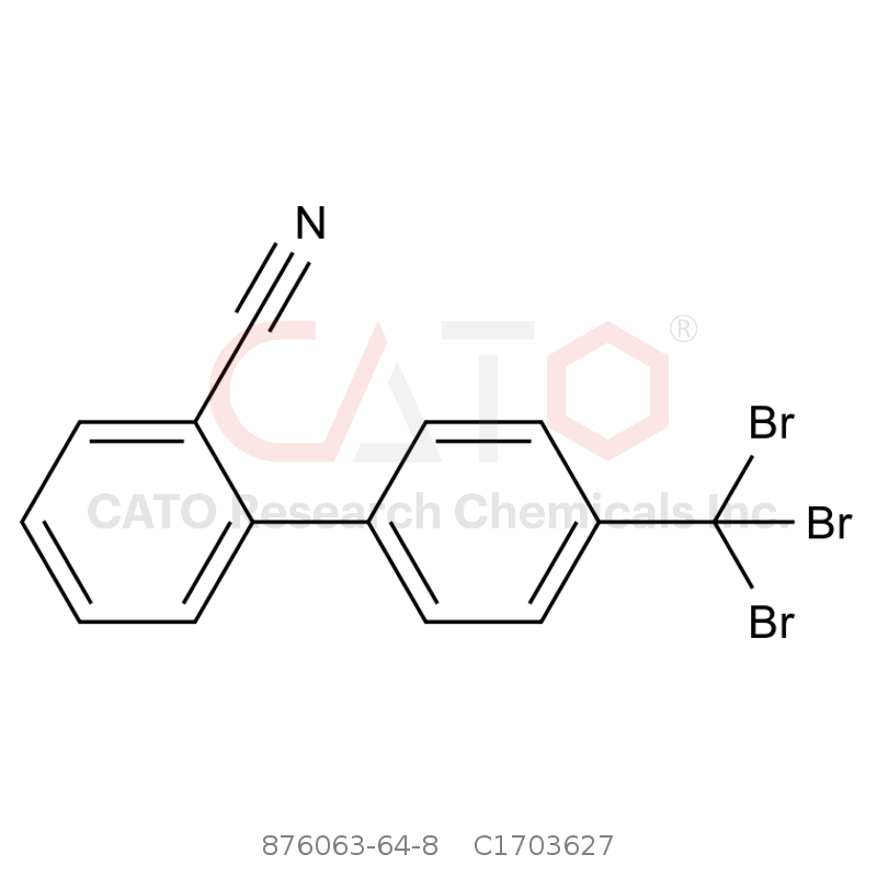 CAS No.:876063-64-8,4'-(Tribromomethyl)-[1,1'-biphenyl]-2-carbonitrile