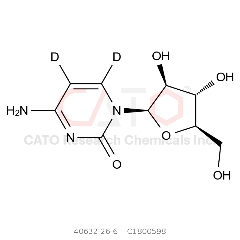 CAS No.:40632-26-6,Cytarabine-5,6-d2