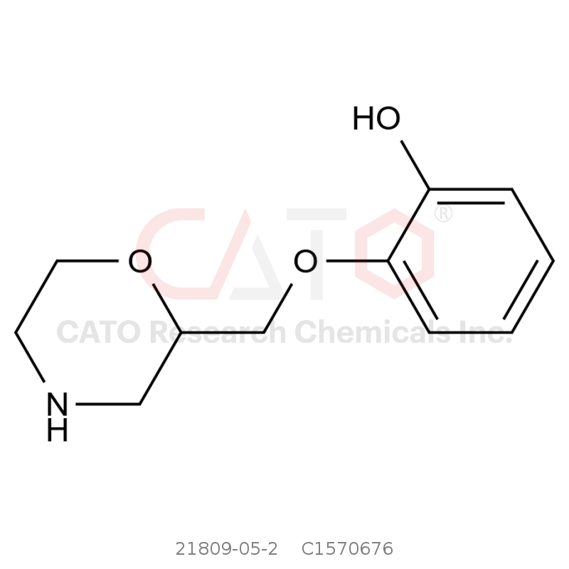 CAS No.:21809-05-2,2-(2-Morpholinylmethoxy)phenol