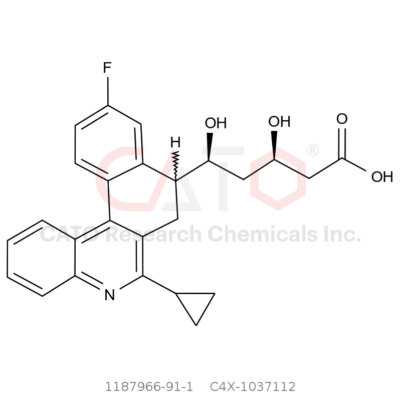 CAS No.:1187966-91-1,匹伐他汀杂质112