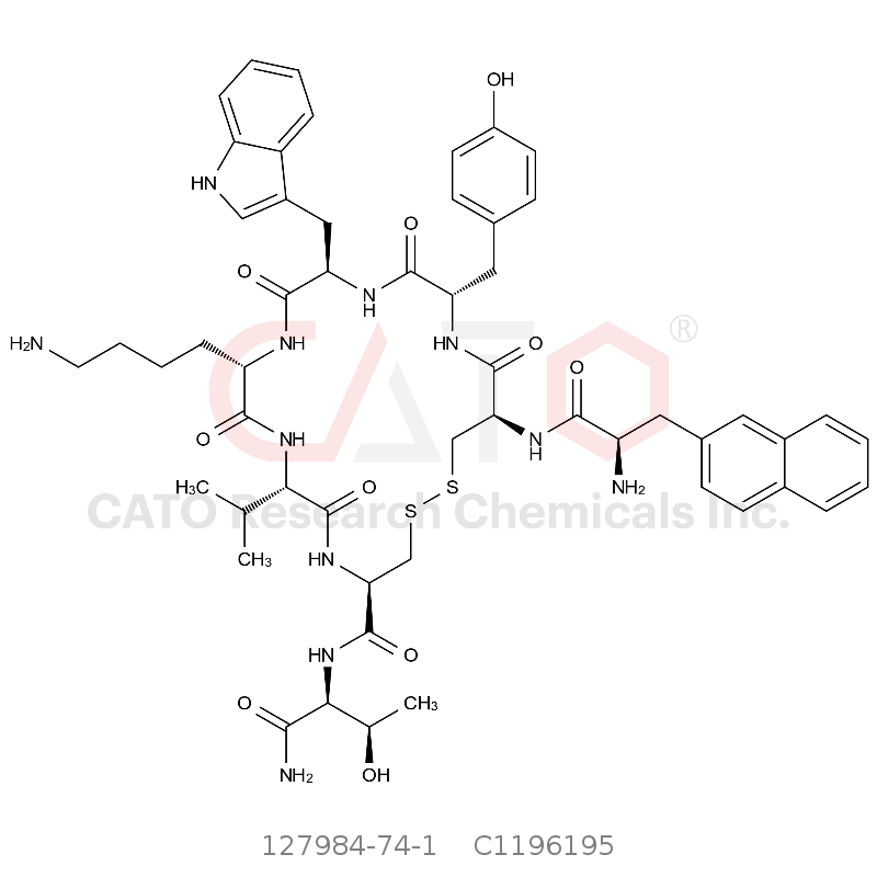 CAS No.:127984-74-1,醋酸兰瑞肽