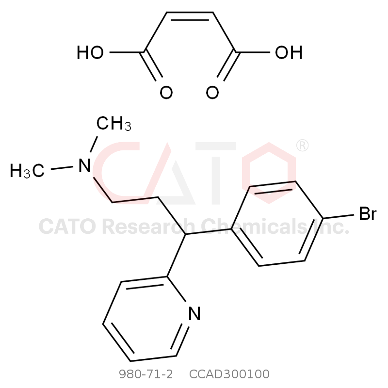 CAS No.:980-71-2,马来酸溴苯那敏