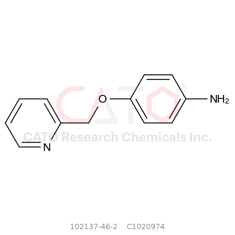 CAS No.:102137-46-2,4-(Pyridin-2-ylmethoxy)aniline