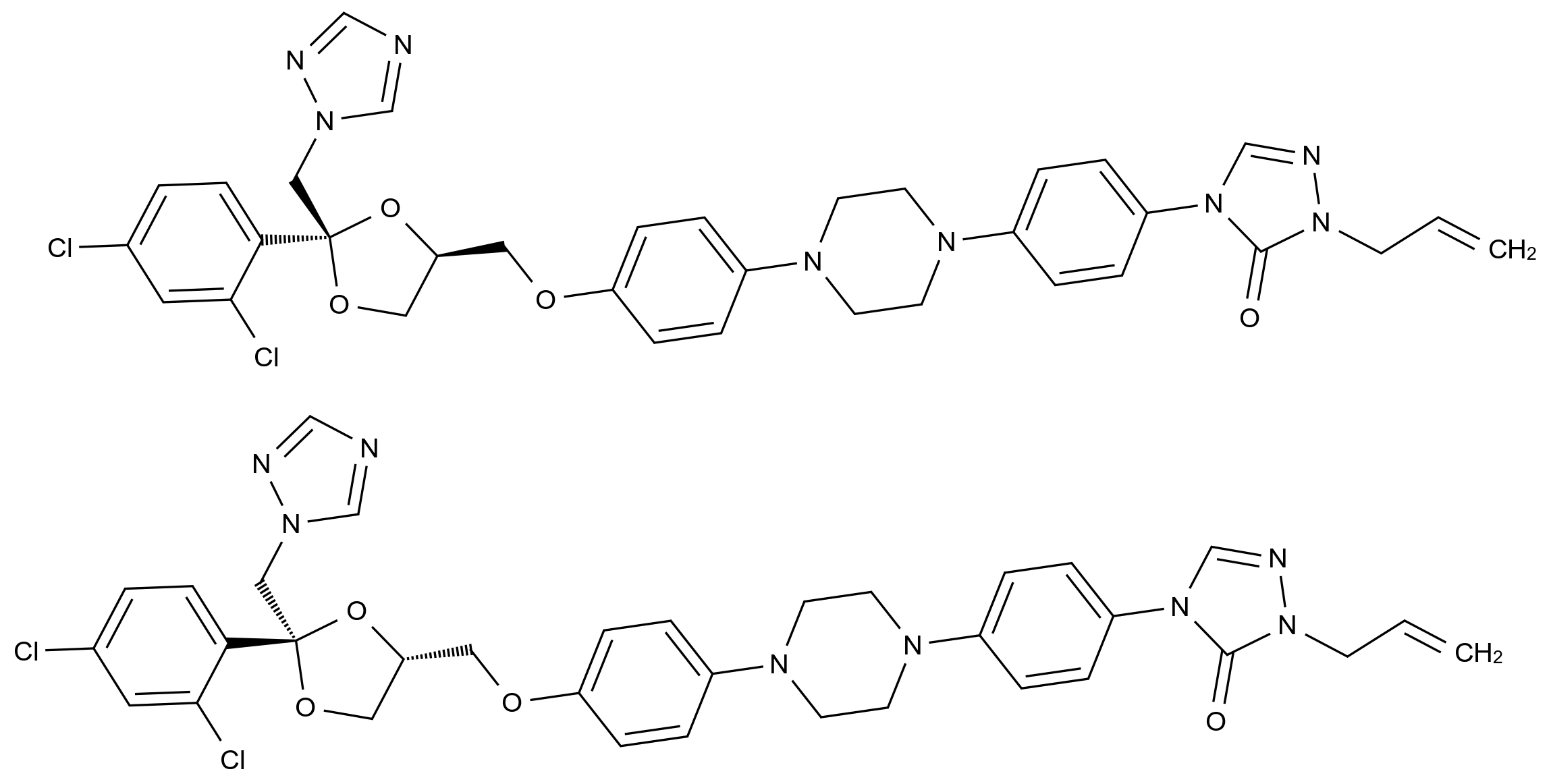 Itraconazole Impurity 46 CAS 89848-54-4 chemical structure