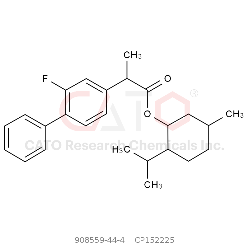 CAS No.:908559-44-4,Flurbiprofen Menthyl Ester