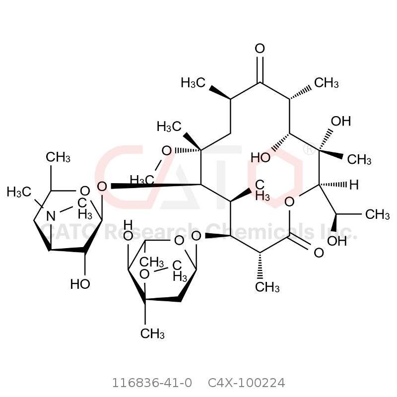 CAS No.:116836-41-0,(14R)-Hydroxy Clarithromycin
