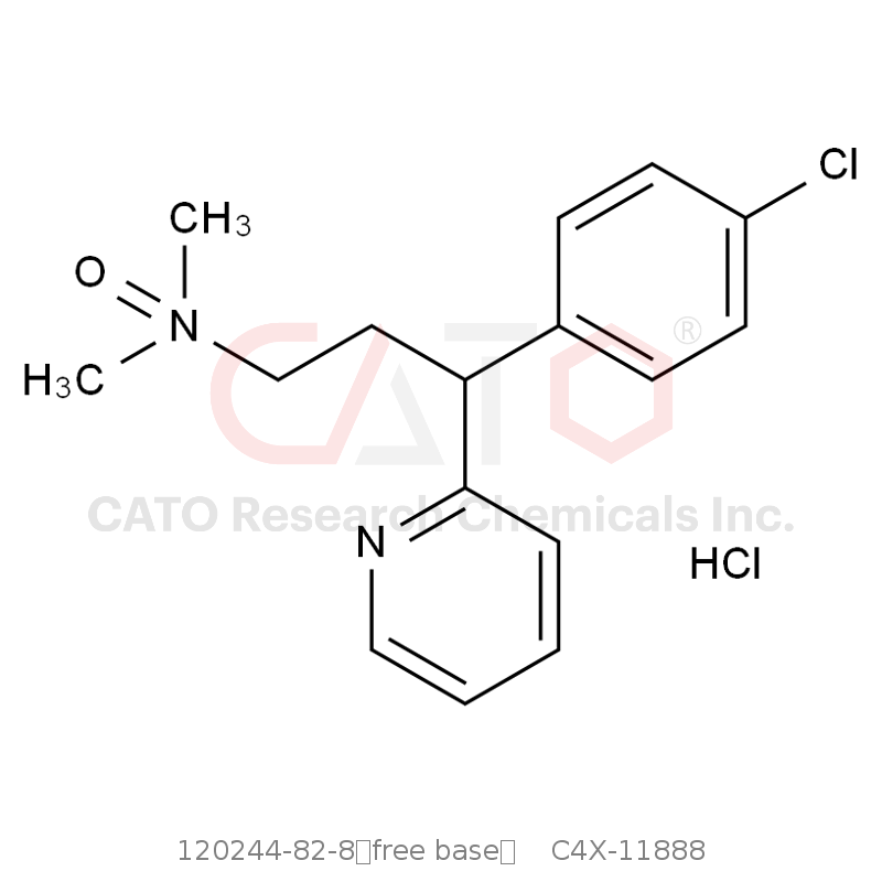 CAS No.:120244-82-8（free base）,Chlorphenamine Impurity 8
