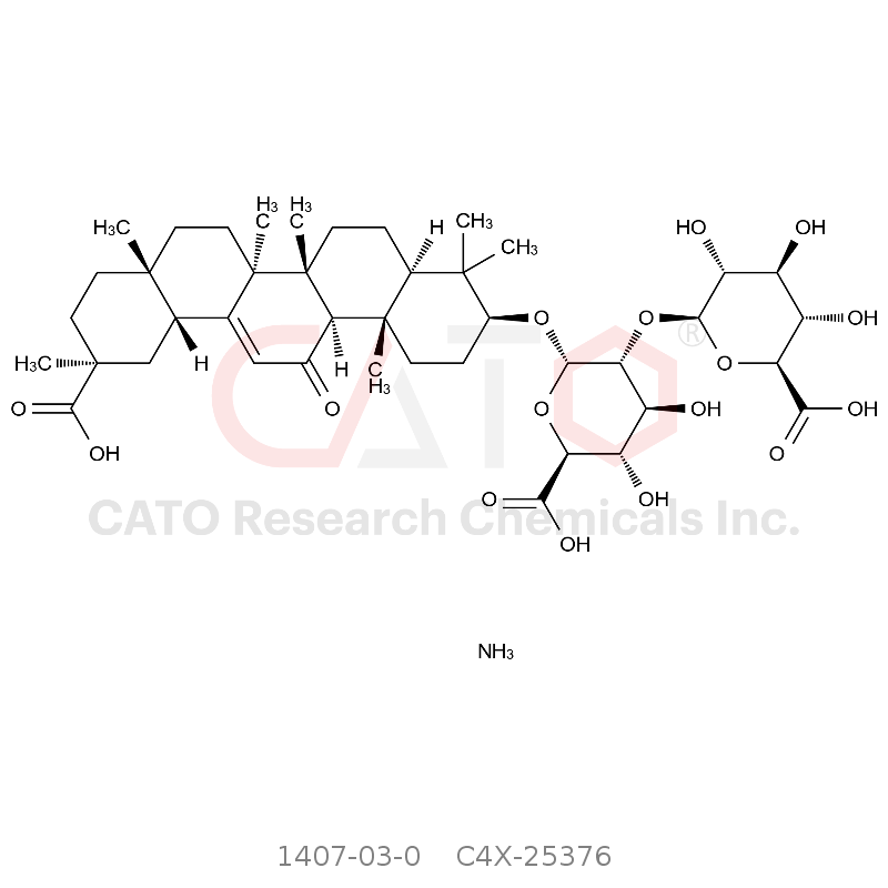 CAS No.:1407-03-0,甘草酸铵