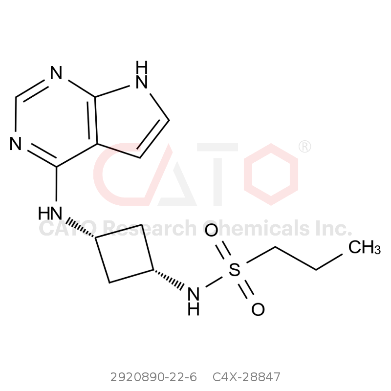 CAS No.:2920890-22-6,Abrocitinib Desmethyl Impurity 7