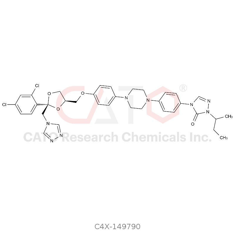 Itraconazole Impurity 90 (Mixture of Diastereomers)