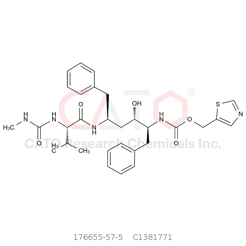 CAS No.:176655-57-5,Des(isopropylthiazolyl) Ritonavir
