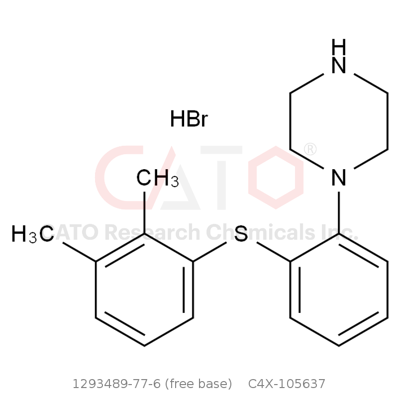 CAS No.:1293489-77-6 (free base),沃替西汀杂质37