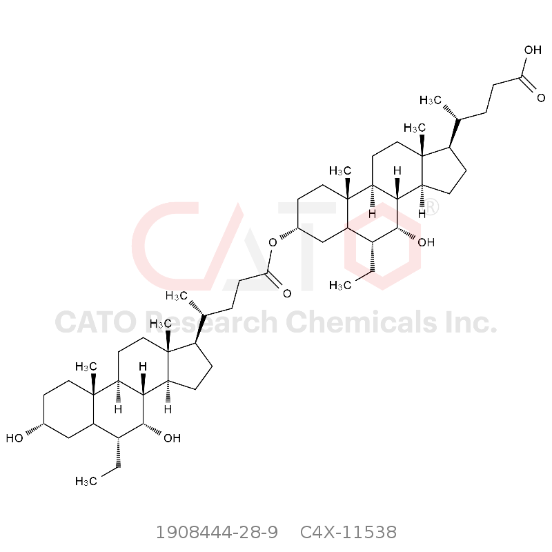 CAS No.:1908444-28-9,Obeticholic Acid Impurity 8