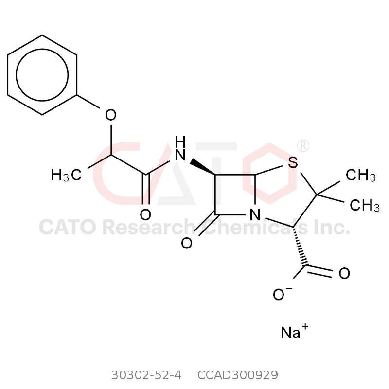 CAS No.:30302-52-4,Phenethicillin Sodium Salt