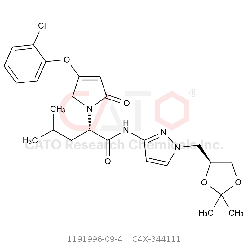 CAS No.:1191996-09-4,多格列艾汀杂质11