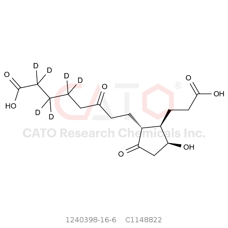 CAS No.:1240398-16-6,tetranor-PGEM-d6