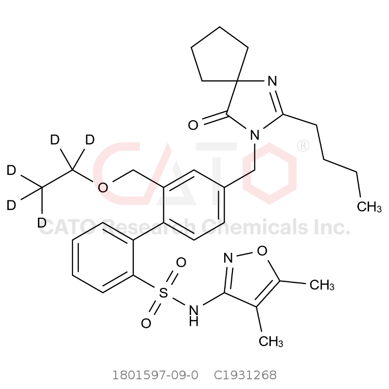CAS No.:1801597-09-0,司帕生坦-D5