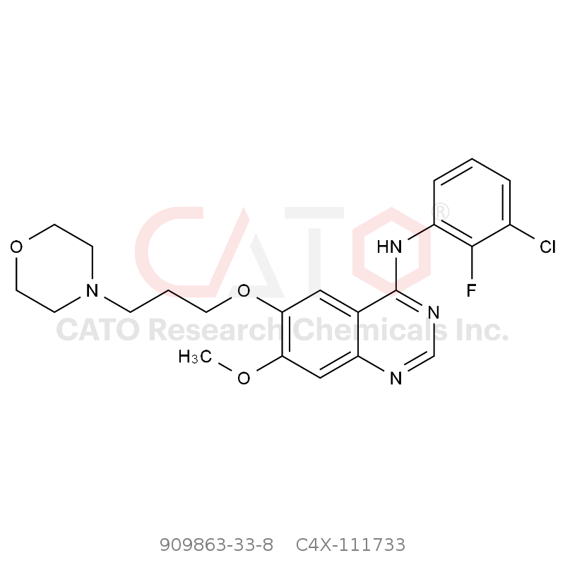 CAS No.:909863-33-8,Gefitinib Impurity 33