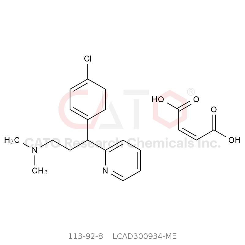 CAS No.:113-92-8,Chlorpheniramine Maleate
