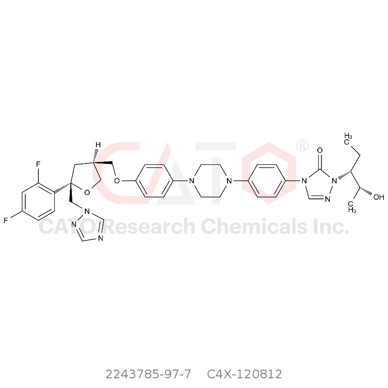 CAS No.:2243785-97-7,泊沙康唑杂质12(S,S,R,R)