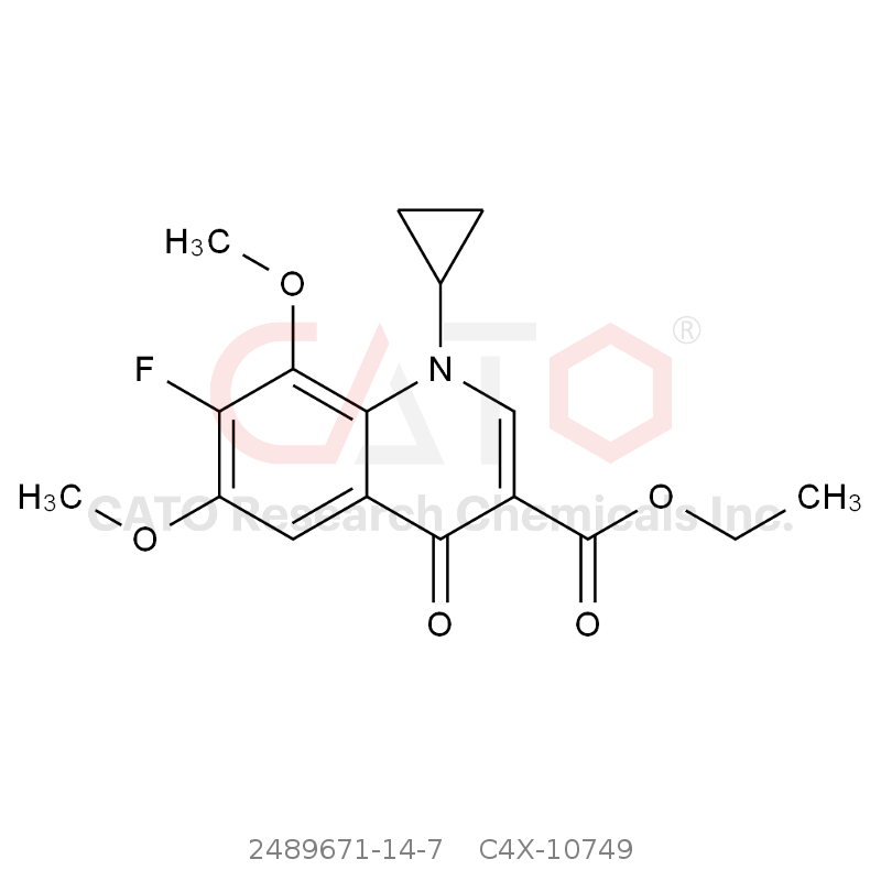 CAS No.:2489671-14-7,Moxifloxacin impurity 9