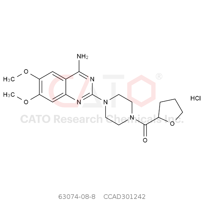 CAS No.:63074-08-8,盐酸特拉唑嗪
