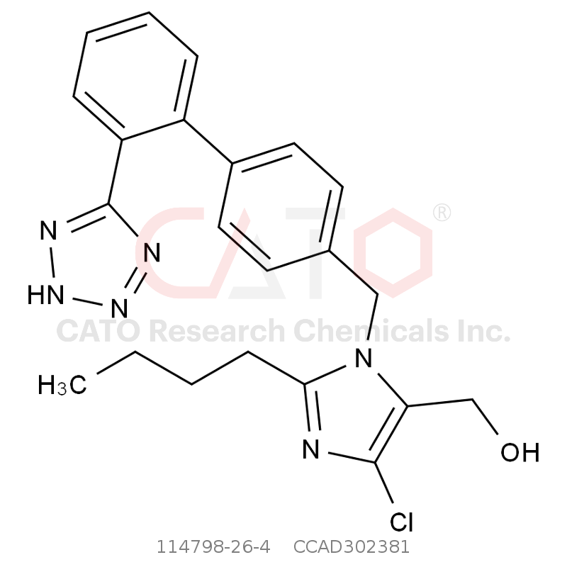 CAS No.:114798-26-4,洛沙坦