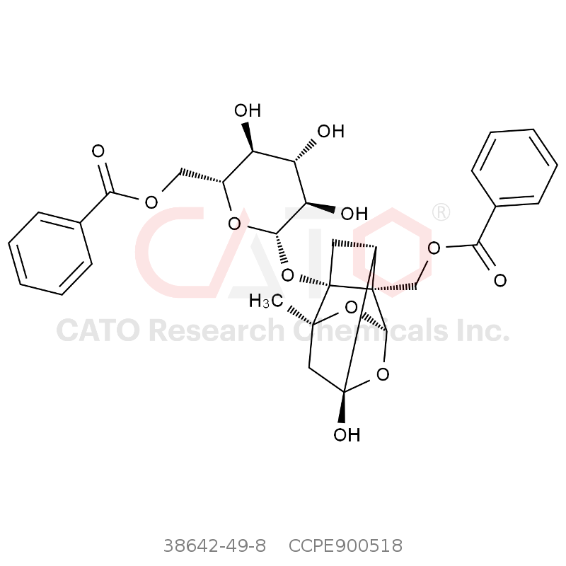 CAS No.:38642-49-8,苯甲酰芍药苷