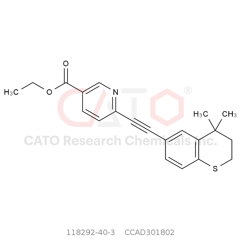 CAS No.:118292-40-3,他扎罗汀