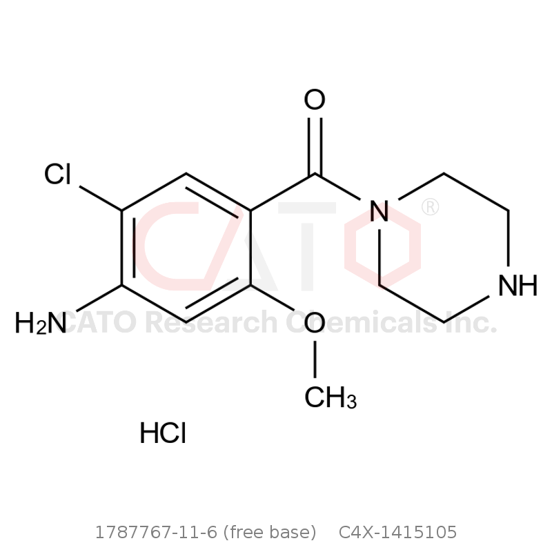 CAS No.:1787767-11-6 (free base),甲氧氯普胺杂质105
