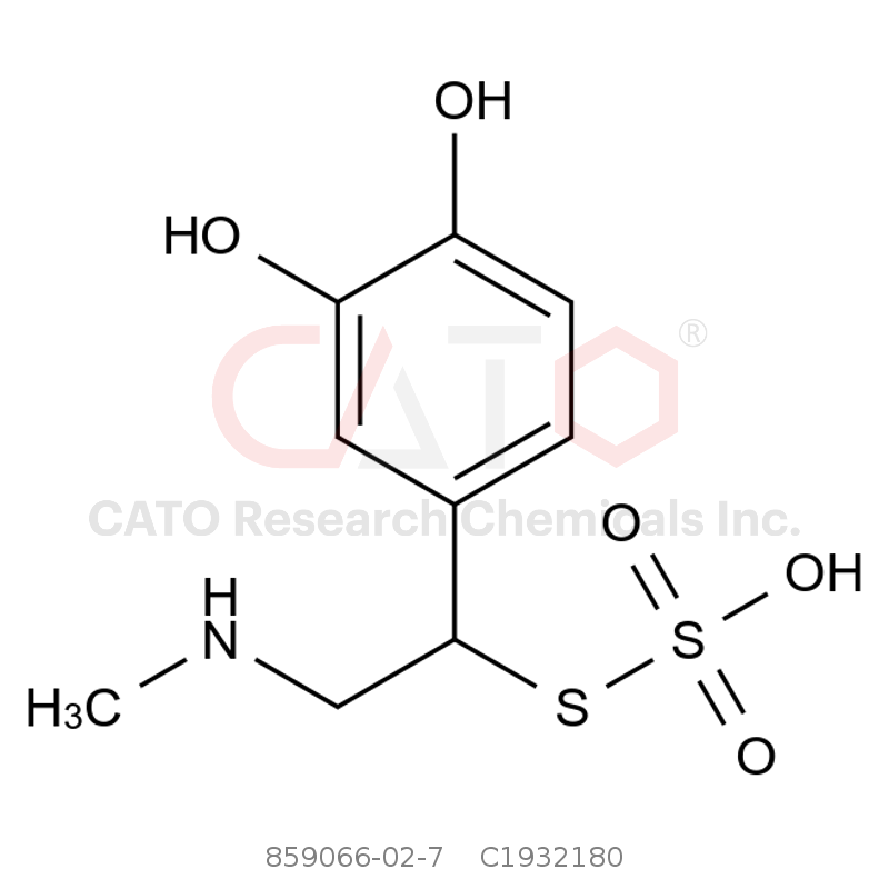 CAS No.:859066-02-7,rac-肾上腺素-1-硫代甲基化物
