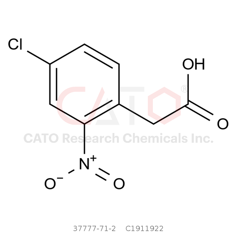 CAS No.:37777-71-2,4-Chloro-2-nitrophenylacetic acid