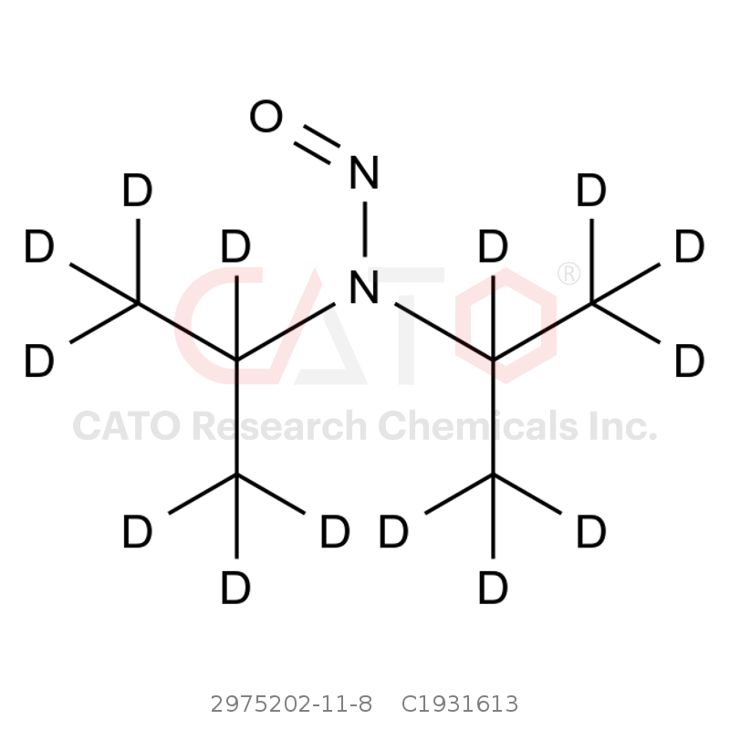 CAS No.:2975202-11-8,N-亚硝基-双-异-丙基胺-D14