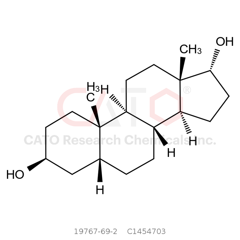 CAS No.:19767-69-2,5beta-Androstane-3alpha,17beta-diol