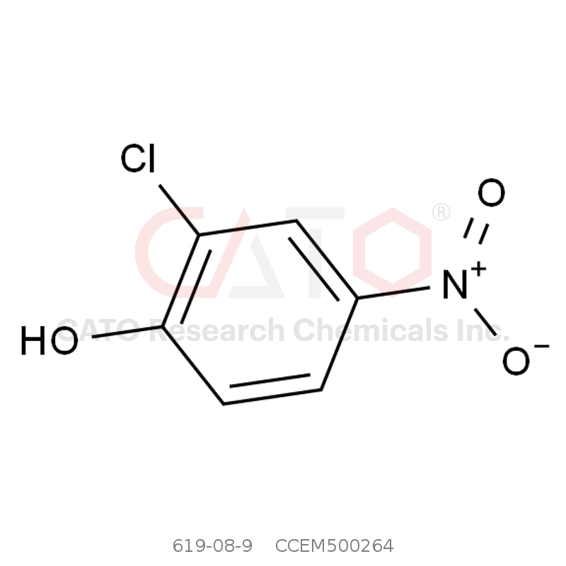 CAS No.:619-08-9,2-氯-4-硝基苯酚