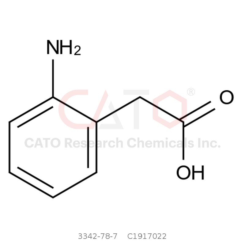CAS No.:3342-78-7,2-（2-氨基苯基）乙酸