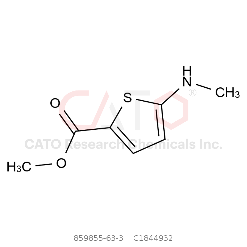 CAS No.:859855-63-3,Methyl 5-(methylamino)thiophene-2-carboxylate