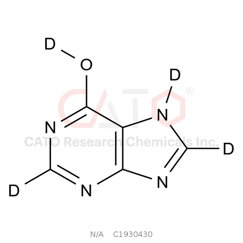 CAS No.:2483831-32-7,Hypoxanthine-d4