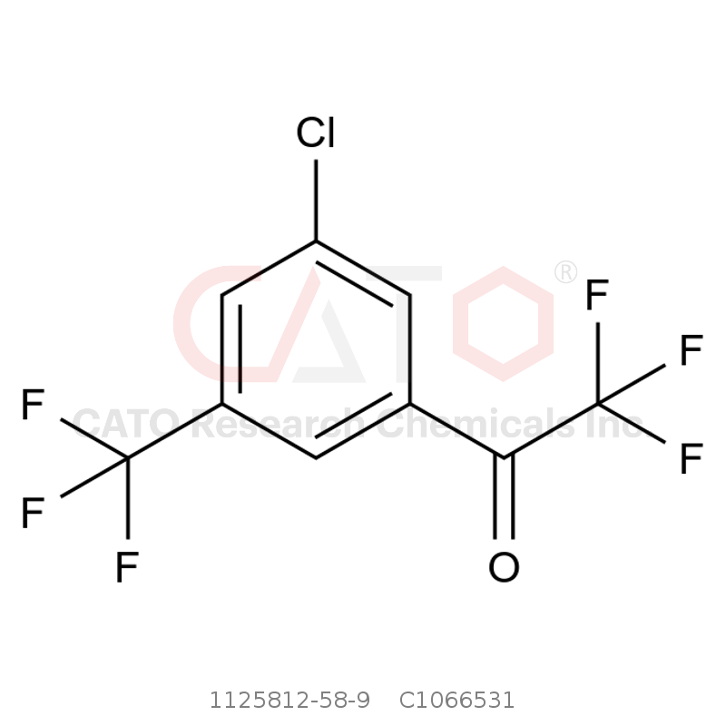 CAS No.:1125812-58-9,1-(3-Chloro-5-(trifluoromethyl)phenyl)-2,2,2-trifluoroethanone