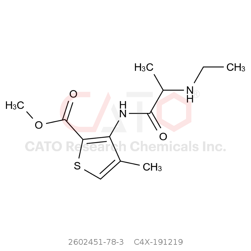 CAS No.:2602451-78-3,Articaine Impurity 19