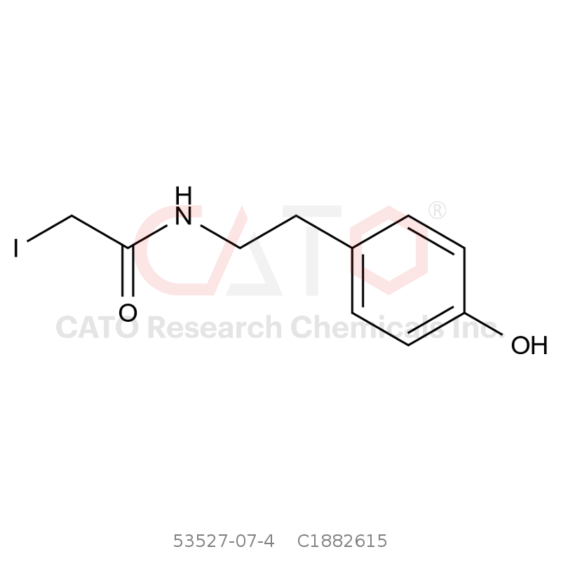 CAS No.:53527-07-4,N-(4-羟基苯乙基)-2-碘乙酰胺
