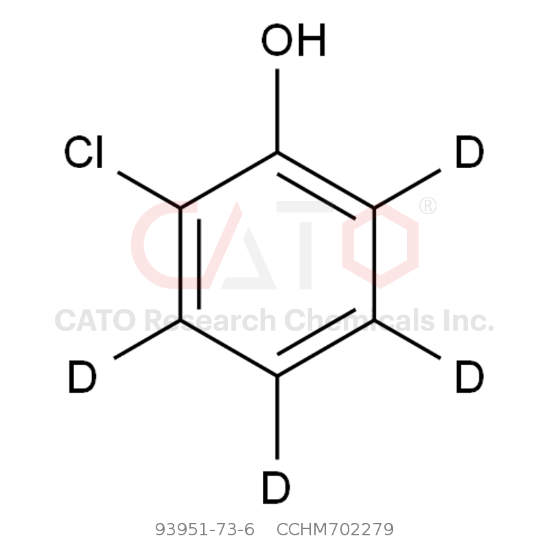 CAS No.:93951-73-6,2-氯苯酚-3,4,5,6 D4