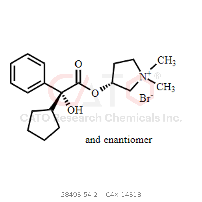 CAS No.:58493-54-2,Glycopyrronium Bromide EP Impurity N Bromide