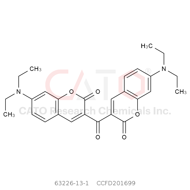 CAS No.:63226-13-1,3,3'-Carbonylbis(7-diethylaminocoumarin)
